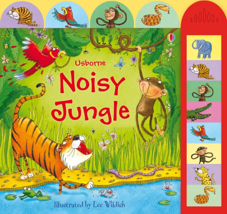 Noisy Jungle – Carte cu sunete Usborne