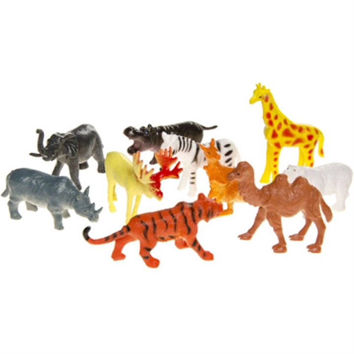 JUCARII - Set 12 Animale Jungle – Figurine 5-7 cm