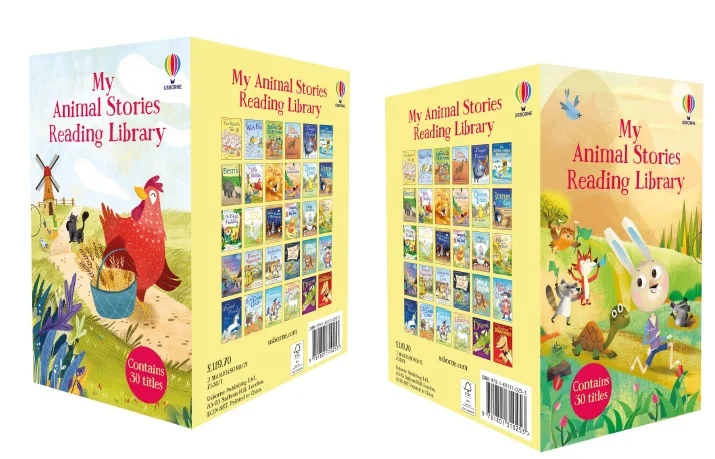 Seturi carti Usborne - Set 30 Povești în Engleză pentru Copii – My Animal Stories Reading Library | Usborne