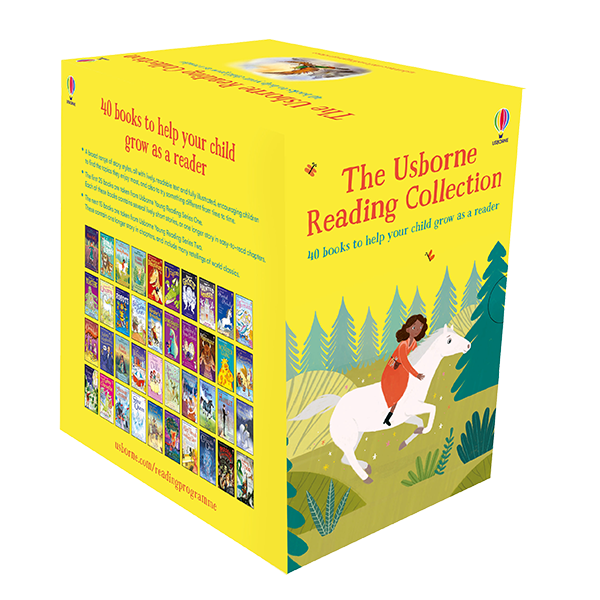 Seturi carti Usborne - Set 40 Povești în Engleză pentru Copii – Usborne Reading Collection (Cutie Galbenă) | Usborne Books