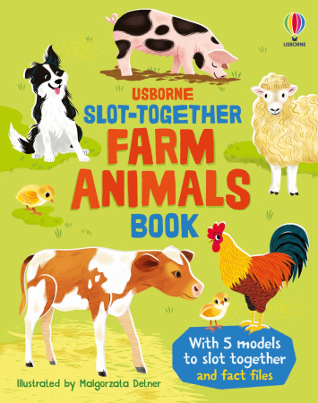 Cărțile Săptămânii – Reduceri la Cărți pentru Copii - Slot-together Farm Animals Book