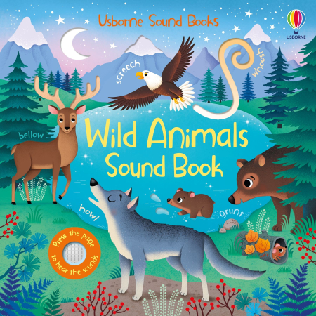 Carti cu sunete - Wild Animals Sound Book