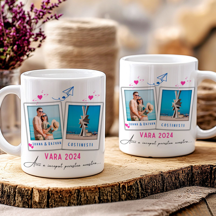 Cană Romantică Personalizată – Destinații, Poze, Dragoste [5]