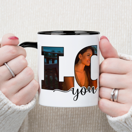 Cana Personalizata Cu Poza Love You Forever – Cadou Romantic Cupluri [6]