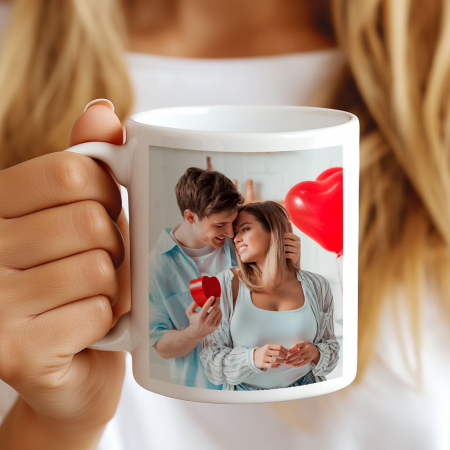 Cană Personalizată cu Poză și Mesaj de Dragoste – Cadou Romantic pentru Iubită | HappyMi [4]