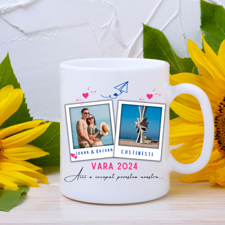 Cană Romantică Personalizată – Destinații, Poze, Dragoste [5]