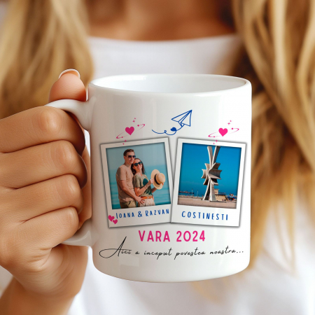 Cană Romantică Personalizată – Destinații, Poze, Dragoste [3]
