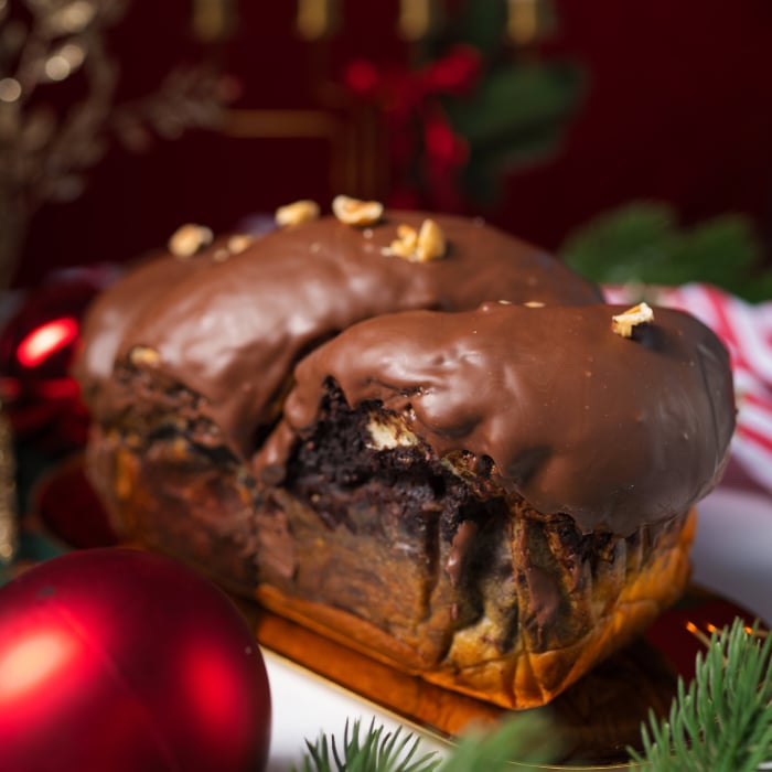 Cozonac cu pralina de alune [2]