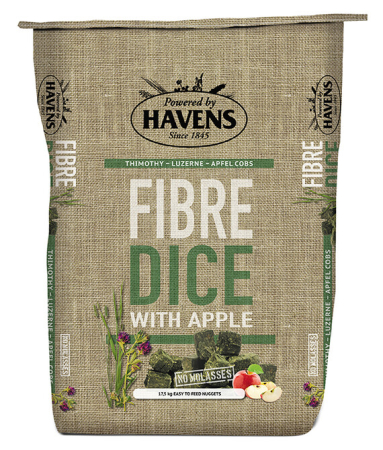 Hrana cai sportivi - Fibre Dice cu mar Hrana cai sportivi Havens 17.5Kg