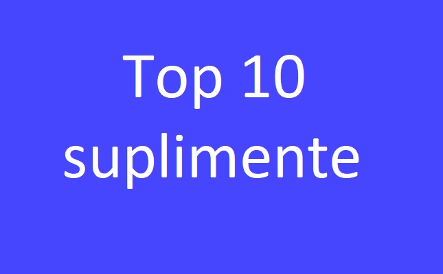 10 suplimente - cele mai uzuale pentru prevenție și sănătatea mușchilor, oaselor și articulațiilor