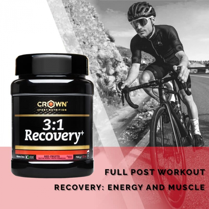 3:1 Recovery + Chocolate, Crown Sport Nutrition, 750 g (15 porții) [3]