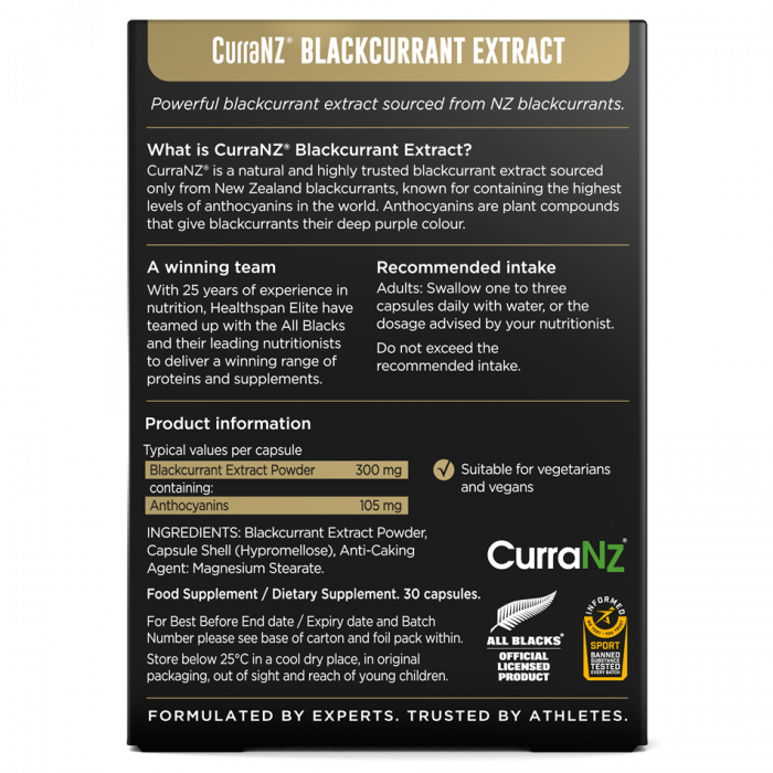 AB CurraNZ Blackcurrant 300mg, Healthspan Elite, 30 caps [2]