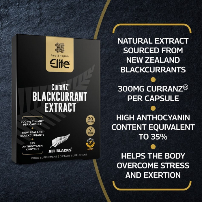 AB CurraNZ Blackcurrant 300mg, Healthspan Elite, 30 caps [3]