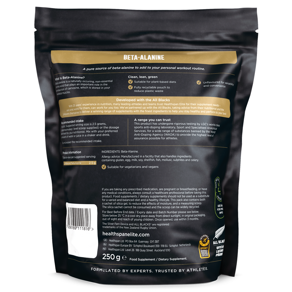 Beta Alanină – Healthspan Elite, Beta-Alanine 250 g [2]