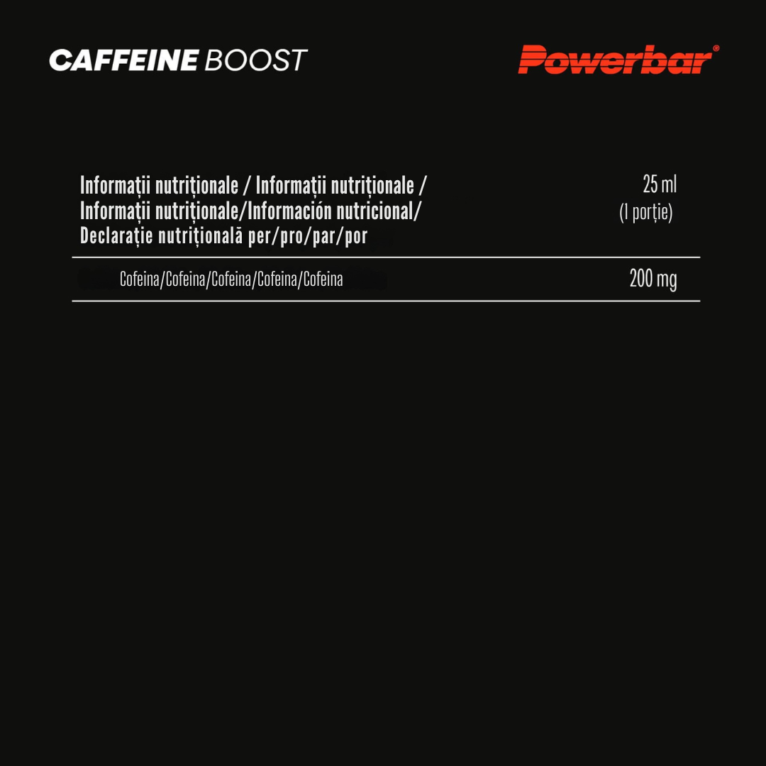 Caffeine Boost, PowerBar,  cut / 20 fiole x 25 ml [5]