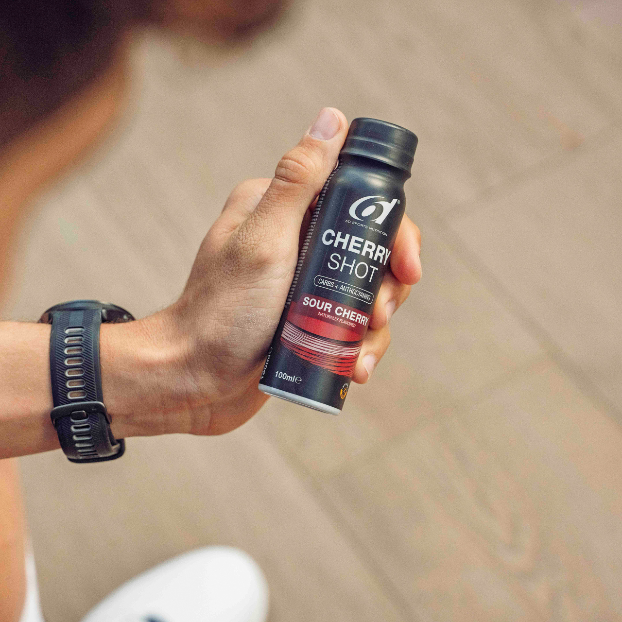 Cutie cu 6 shoturi - 100 ml Cherry Shot, refacere post-efort cu vișină + suport antioxidant, 6D SPORTS [3]