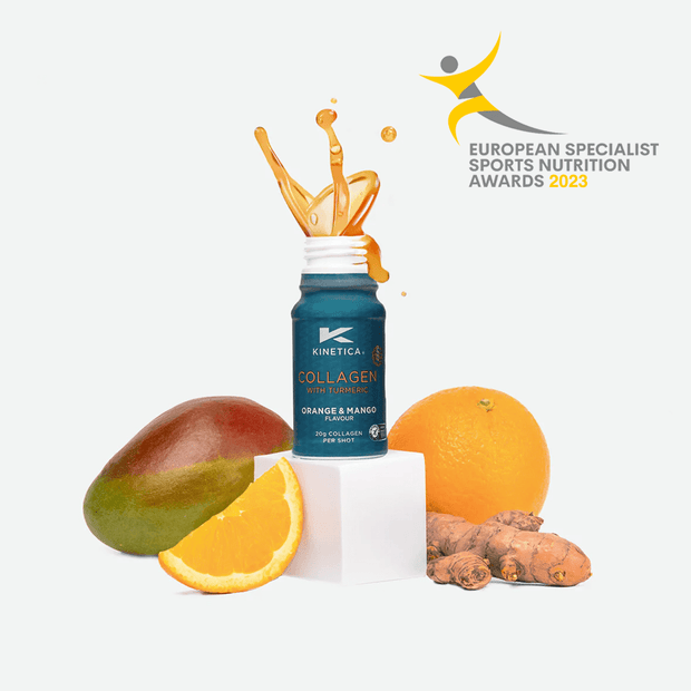 Collagen Cutie12 x 60 ml Orange & Mango, Kinetica, cutie cu 12 doze x 60 ml [3]