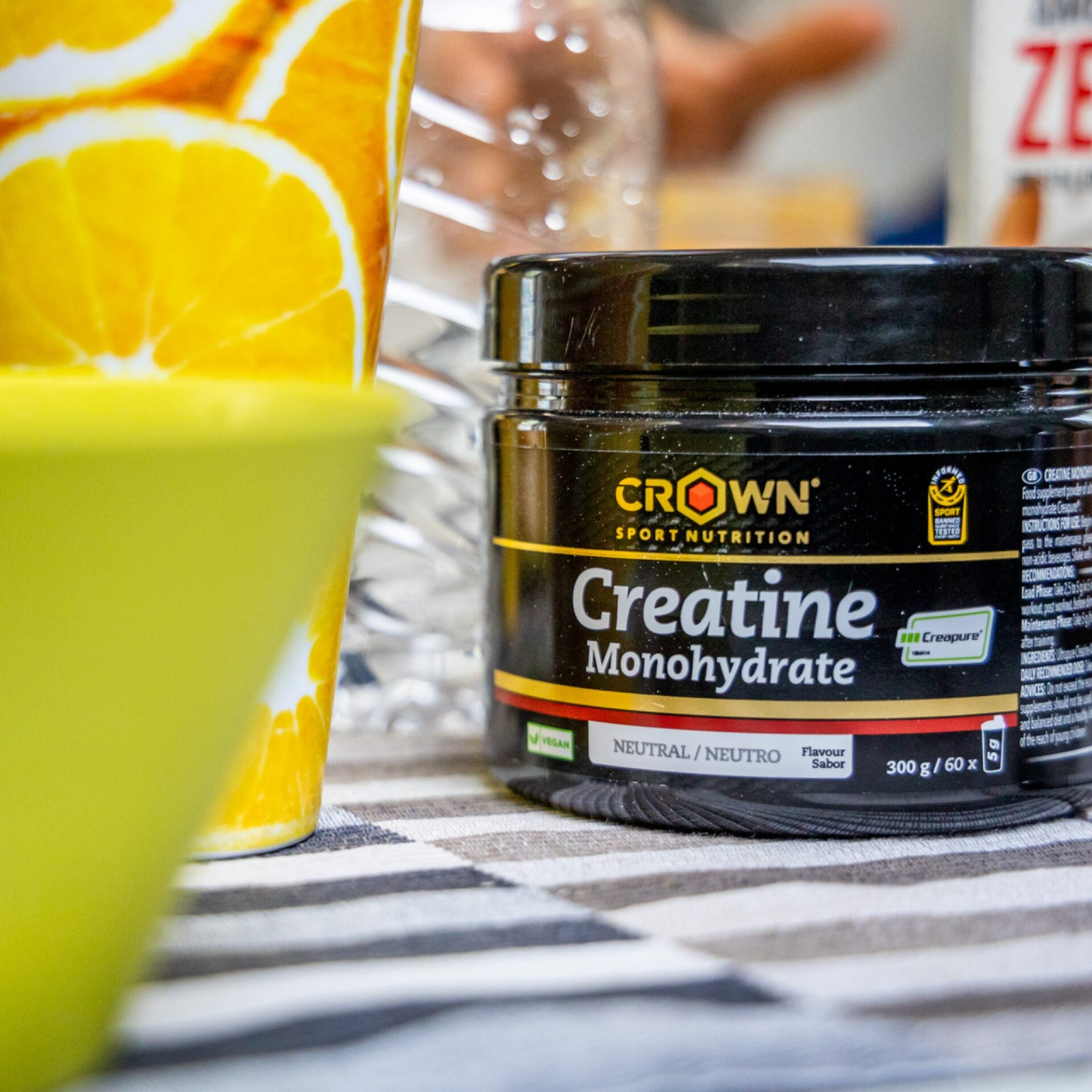Creatine Monohydrate Creapure, Crown Sport Nutrition, 300g [3]