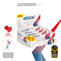 Energy Bar Fruit Chew Red fruits, Etixx, 12 x 38 g [4]
