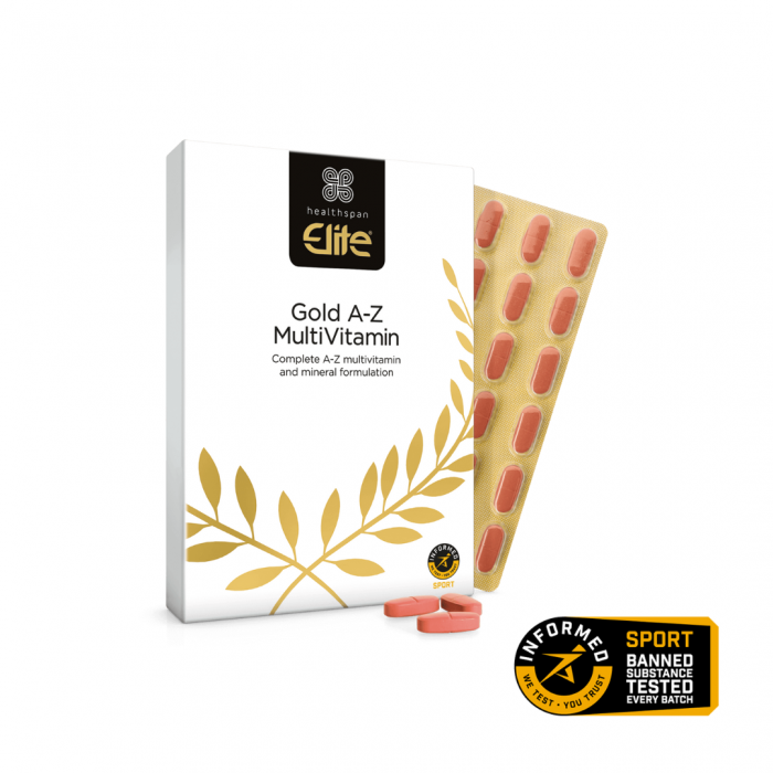 Gold A–Z Multivitamins, Healthspan Elite, 120 tabs [1]