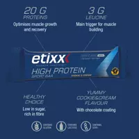 High protein baton, bar, Etixx, 12 x 55 g [2]