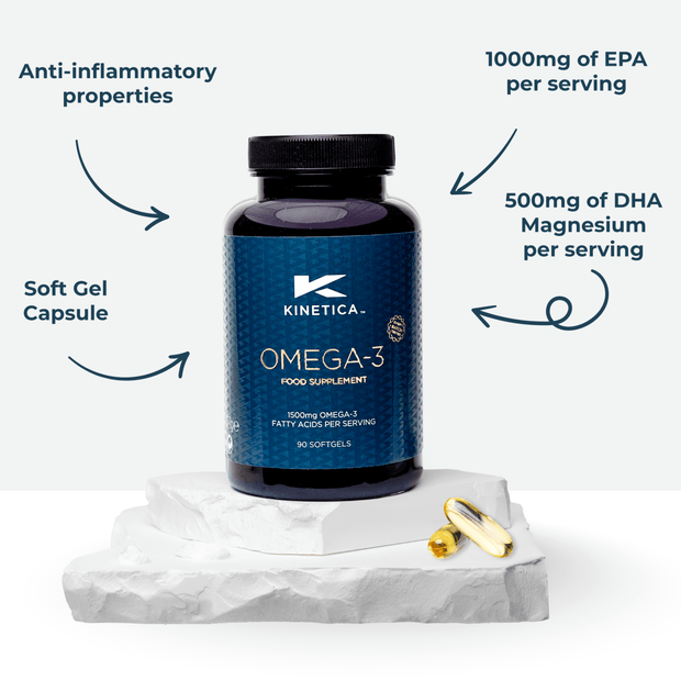 Omega 3, Kinetica, 90 capsule [4]