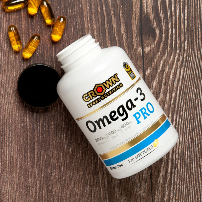 Omega 3 PRO Solutex®, Crown Sport Nutrition, 120 softgels [3]