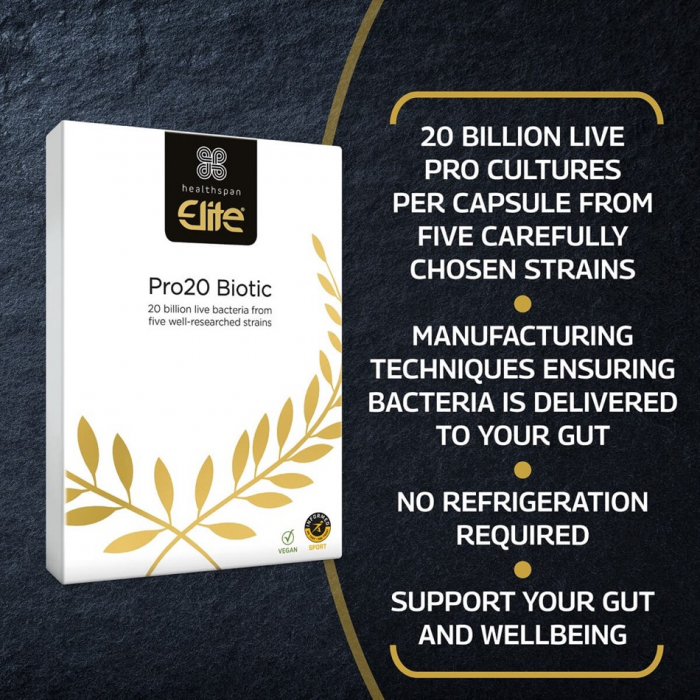 Pro20 Biotic, Healthspan Elite, 120 caps [2]