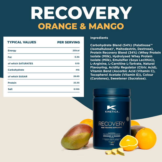 Recovery Orange & Mango, Kinetica, 1,5 kg [4]