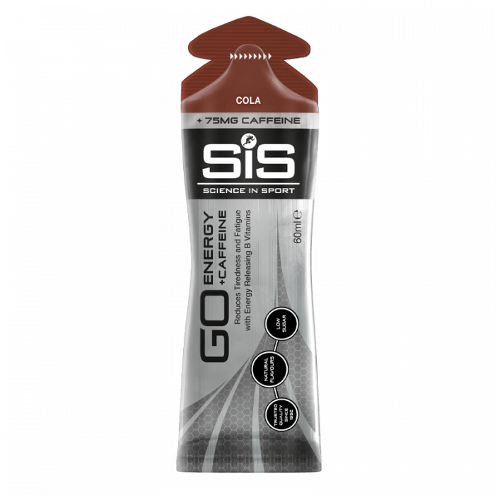 SiS GO + Caffeine Gel – Cola, Science in Sport, 30 x 60 ml [2]
