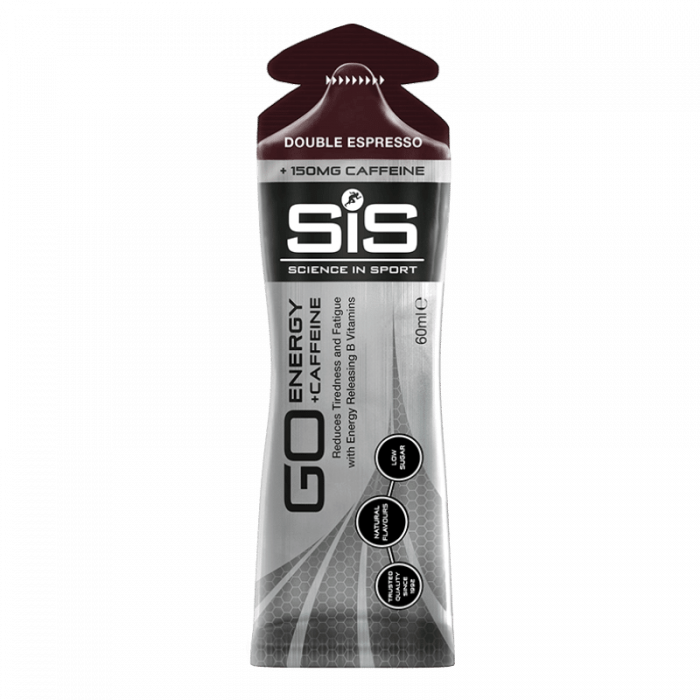 SiS GO + Caffeine Gel – Espresso Dublu, Science in Sport, 30 x 60 ml [2]