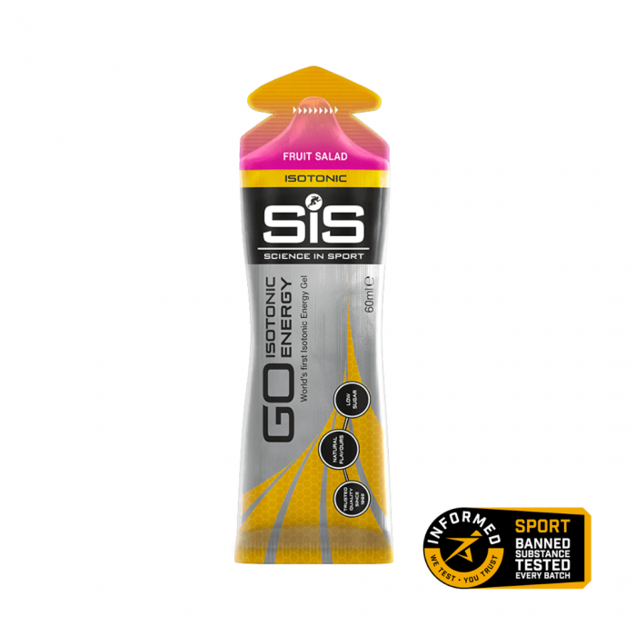 SiS GO Isotonic Energy Gel – Salată de Fructe, Science in Sport, 30 x 60 ml [1]
