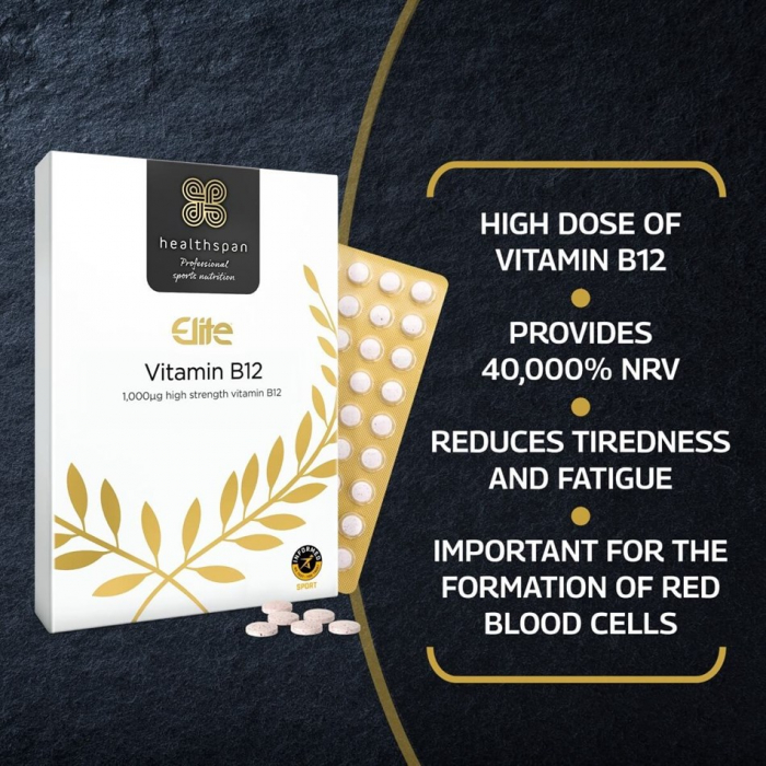 Vitamin B12, Healthspan Elite, 120 tablets [2]