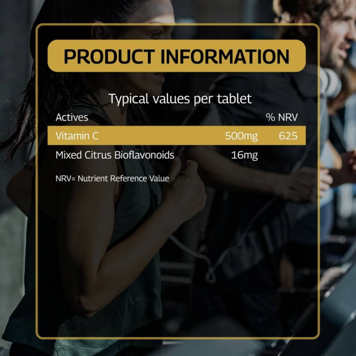 Vitamin C 500mg, Healthspan Elite, 120 tabs [3]