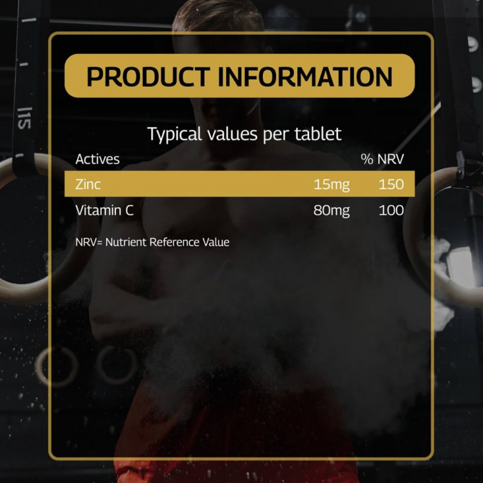 Zinc & Vitamin C, Healthspan Elite, 180 tabs [3]