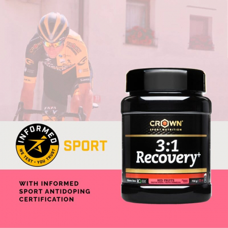 3:1 Recovery+, 750 g, Vanilie, Crown Sport Nutrition [1]