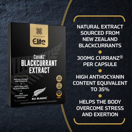 AB CurraNZ Blackcurrant 300mg, Healthspan Elite, 30 caps [2]