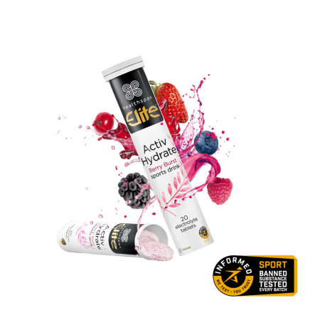 Hidratare & Izotonice - Activ Hydrate Berry Burst, Healthspan Elite, 40 tabs