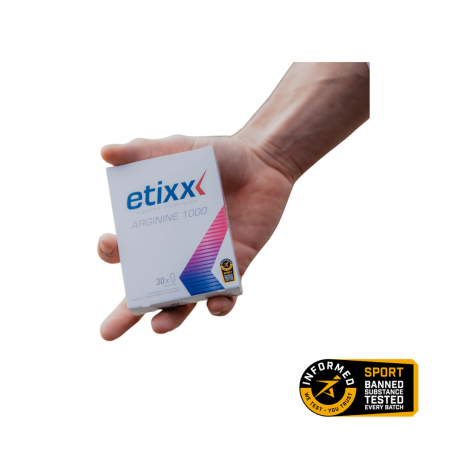 Aminoacizi esentiali (EAA) - Arginine 1000, Etixx, 30 tablete
