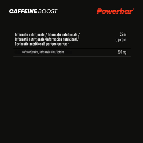 Caffeine Boost, PowerBar,  cut / 20 fiole x 25 ml [4]
