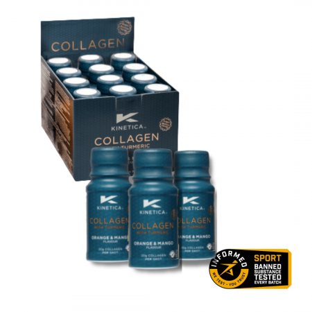 Collagen Cutie12 x 60 ml Orange & Mango, Kinetica, cutie cu 12 doze x 60 ml [1]