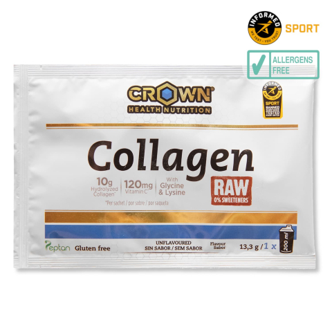 Articulatii si colagen - Collagen RAW Peptan®, 13,3 g plic monodoză, Crown Health Nutrition