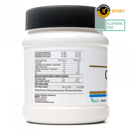 Collagen RAW Peptan® Unflavoured, Crown Sport Nutrition, 400 g (aprox. 30 porții) [2]