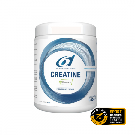 Creatina - Creatine Creapure®, 6d Sports, 300 g
