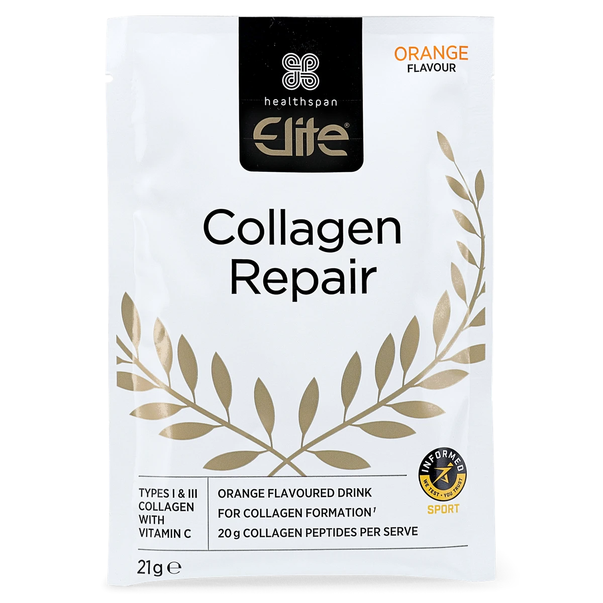 Colagen - Collagen Repair 10 plicuri, Healthspan Elite