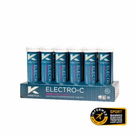 Electro-C Effervescent Tabs  Berry Fizz, Kinetica, flacon x 20 tablete [1]
