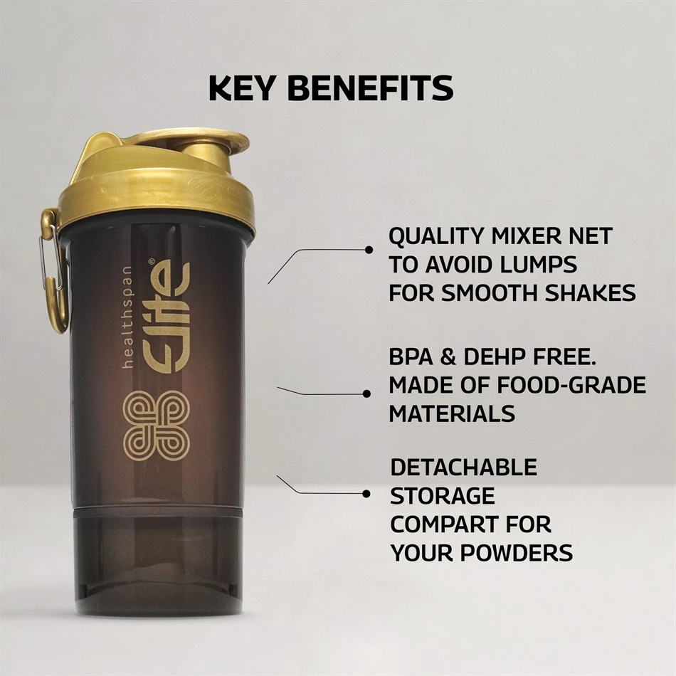 Elite Protein Shaker 800ml, Healthspan Elite [2]