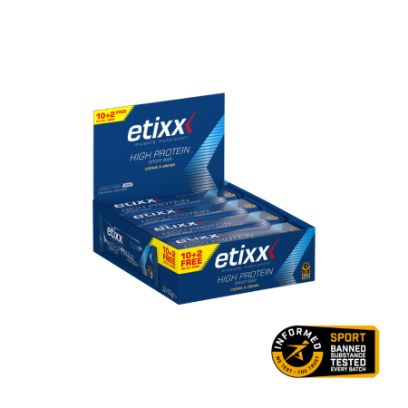 Batoane - High protein baton, bar, Etixx, 12 x 55 g