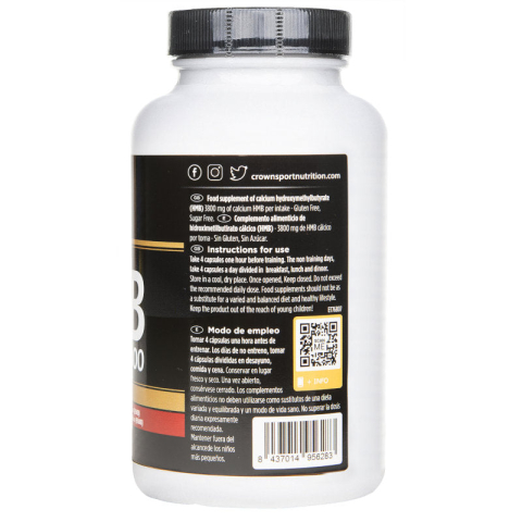 HMB 3800, 120 capsule, Crown Sport Nutrition [2]