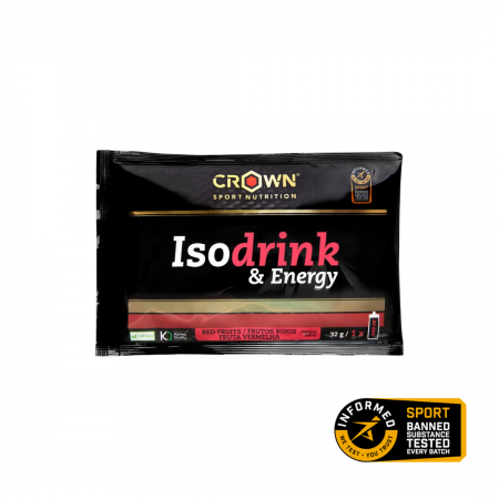 Isodrink & Energy, 32 g monodoză, Portocale, Crown Sport Nutrition [3]